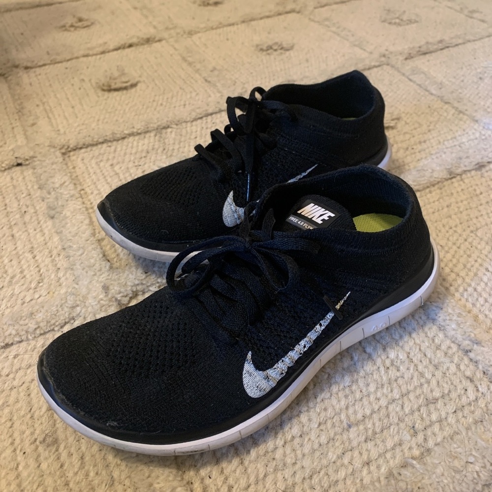 Nike Black Flyknit Sneakers